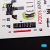 KELIK K72076 Amx Ghibli interior 3D decals for Italeri kit 1/72